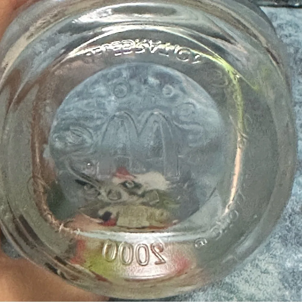 Disney Mickey Mouse Glass Tumblers - Red, Yellow, Green